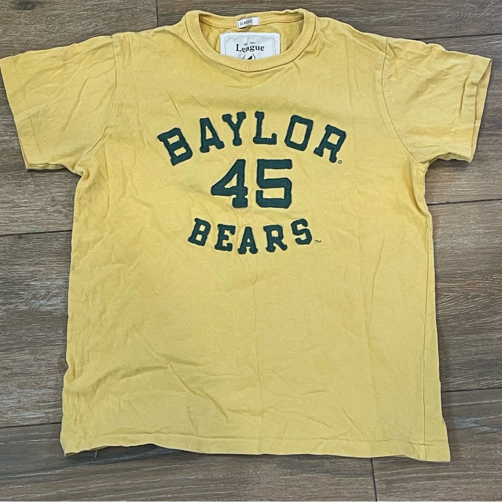 League Kids Yellow Baylor Bears T-Shirt